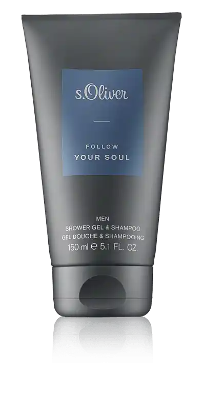 s.Oliver Follow Your Soul Men Shower Gel & Shampoo (150 ml) Zertifiziert