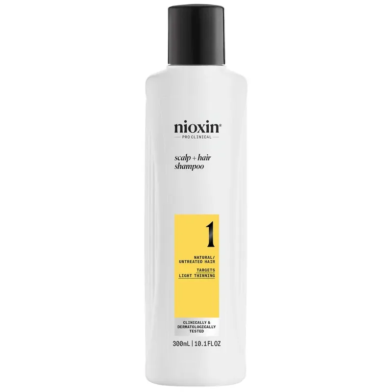 NIOXIN Scalp and Hair Thickening System 1 Shampoo for Natural Hair with Light Thinning 300ml Im Trend