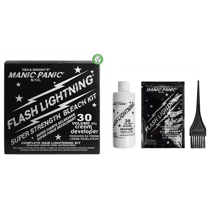 Manic Panic Flash Lightning Bleach Kit 30 Vol Markenware