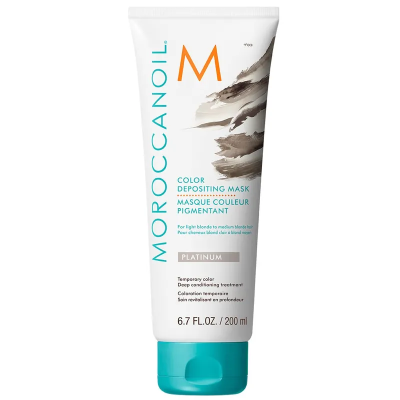 Meistverkauft Moroccanoil 2-in1 Depositing Maske Platinium 200 ml