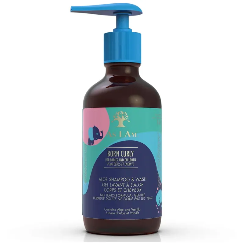 As I Am Born Curly Aloe Shampoo and Wash 240ml Jetzt Bestellen
