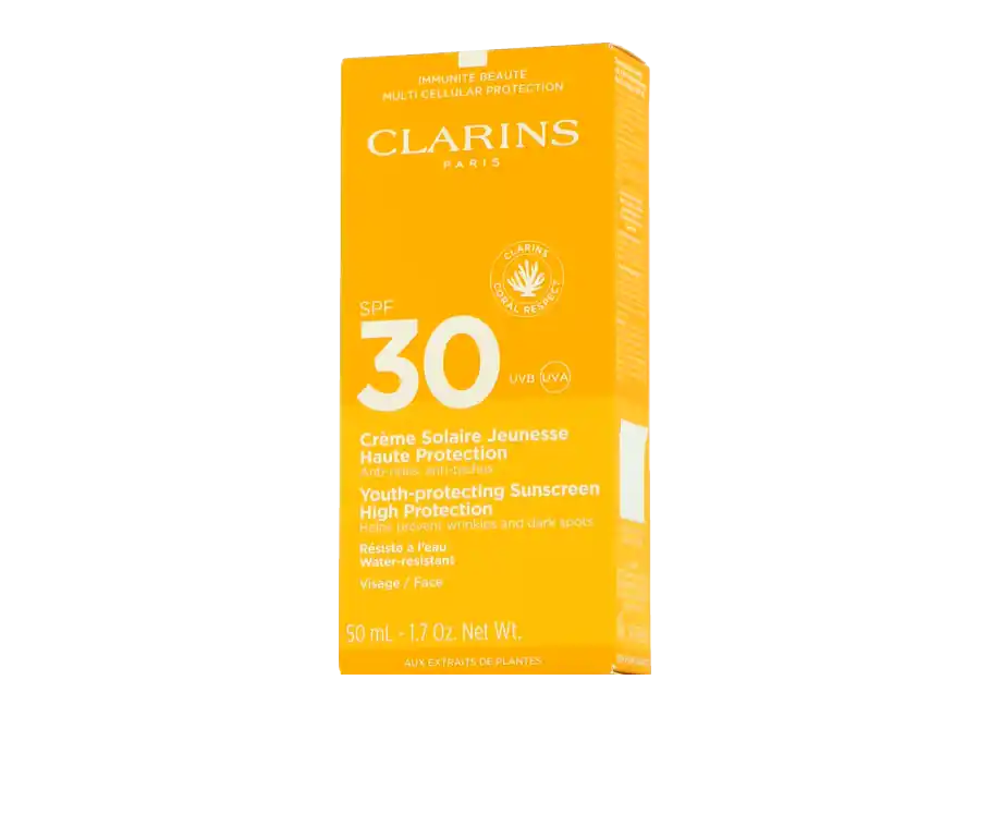 Schneller Versand Clarins Sun Care Crème Solaire Jeunesse Haute Protection SPF 30 (50 ml)