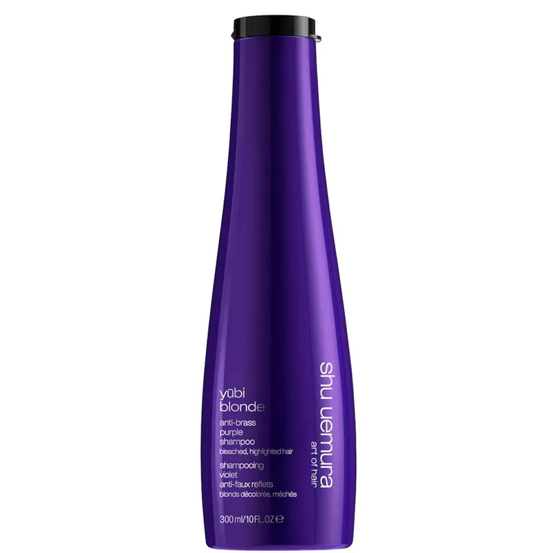 Super-Preis Shu Uemura Art of Hair Yubi Blonde Anti-Brass Purple Shampoo für gebleichtes, gesträhntes blondes Haar 300 ml