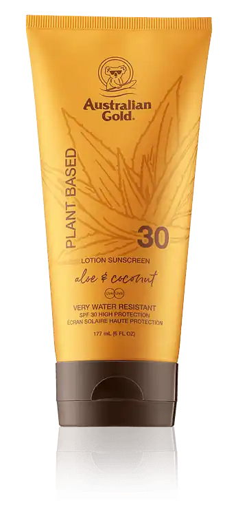 Nur Für Kurze Zeit Australian Gold Plant Based Lotion Sunscreen Aloe & Coconut SPF 30 (177 ml)