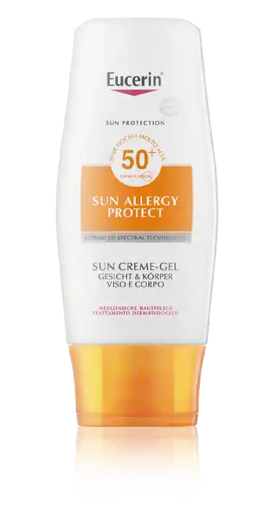 Eucerin Sun Protection Sun Allergy Protect Sun Creme-Gel LSF 50 (150 ml) Finale Aktion