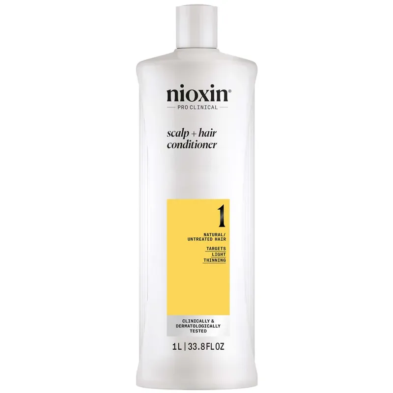 Zertifiziert NIOXIN Scalp and Hair Thickening System 1 Conditioner for Natural Hair with Light Thinning 1L