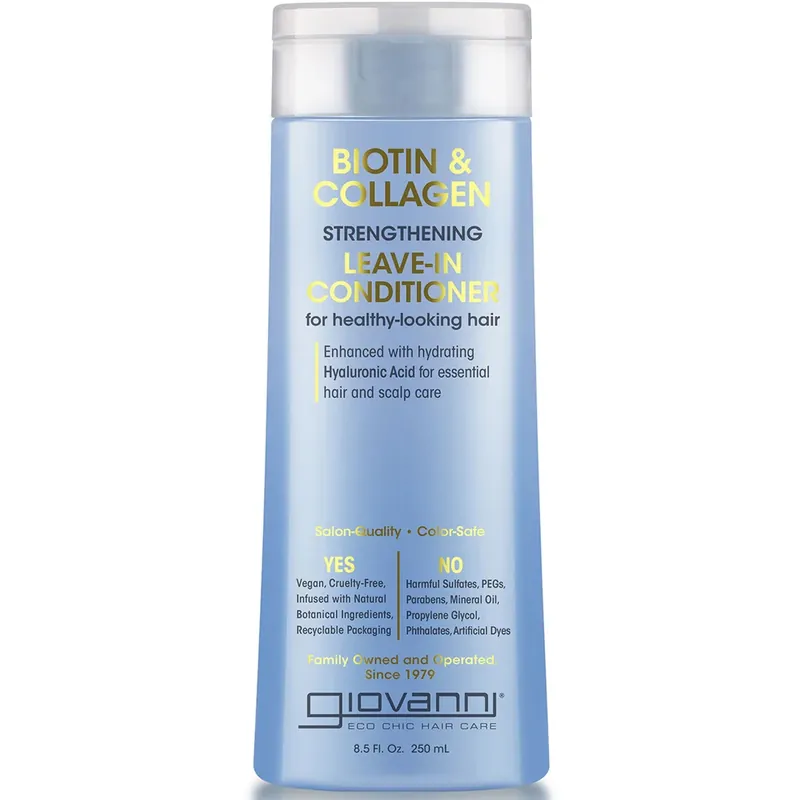 Zertifiziert Giovanni Biotin & Collagen Stärkende Spülung ohne Auswaschen 250 ml