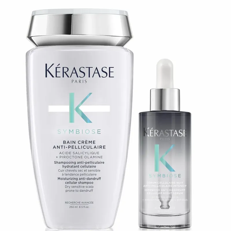Großhandel Kérastase Symbiose Anti-Dandruff Cleanse and Treat Duo for Dry Scalps
