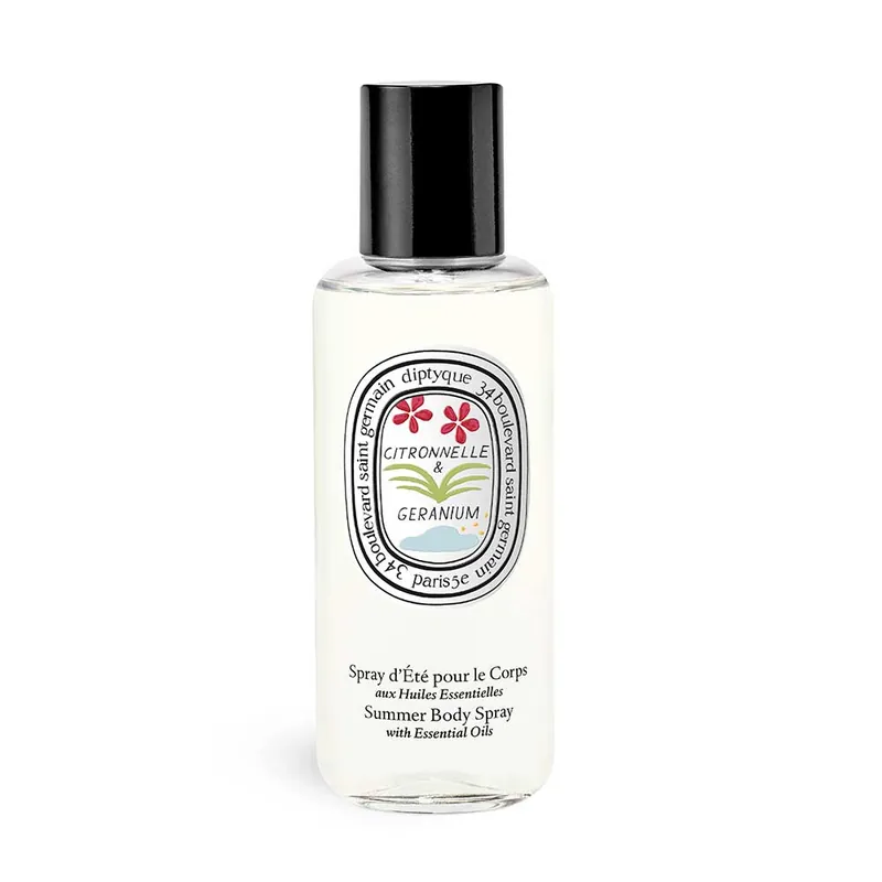 Zitronengras & Geranie – Sommerliches Körperspray mit ätherischen Ölen Premium