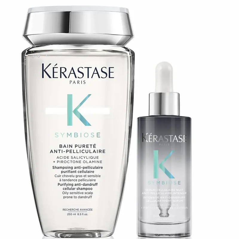 Kérastase Symbiose Anti-Dandruff Cleanse and Treat Duo for Oily Scalps Kostenloser Rückversand
