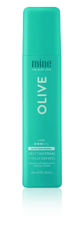 MineTan Self Tan 1 Hour Express Self Tan Foam Olive (200 ml) Kostenloser Versand