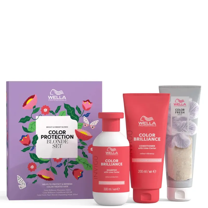 Handgefertigt Wella Professionals Care Farbschutz Blond-Set