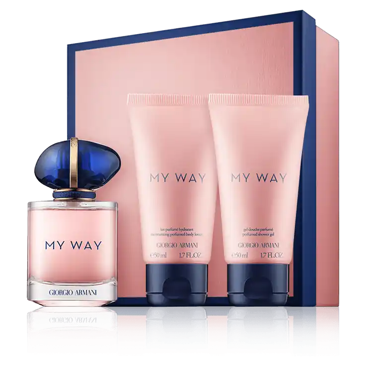 Sonderaktion Giorgio Armani My Way 50 ml EdP nachfüllbar mit 2x Pflege