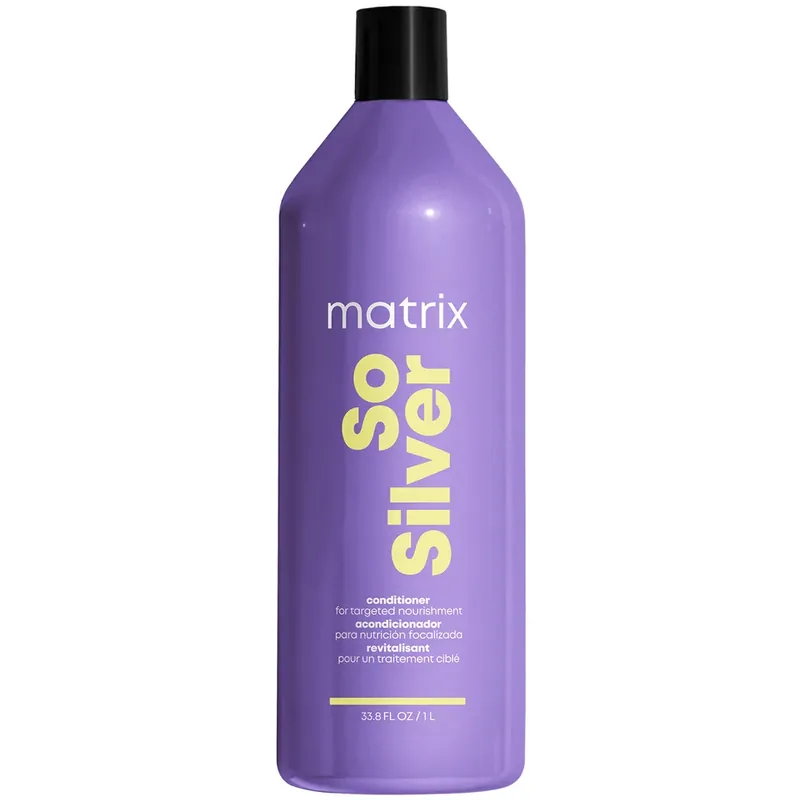 Matrix Total Results So Silver Purple Toning Spülung für blondes, silbernes und graues Haar 1000 ml Preisreduziert