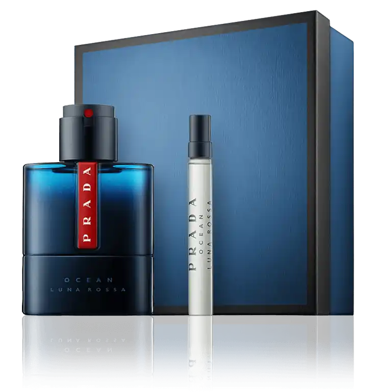 Großhandel Prada Luna Rossa Ocean 50 ml EdT Set mit EdT Spray