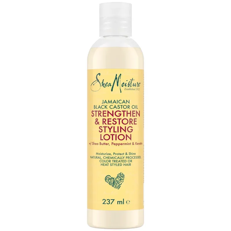 Garantierte Lieferung Shea Moisture Jamaican Black Castor Oil Stärkende und erneuernde Styling-Lotion 237 ml