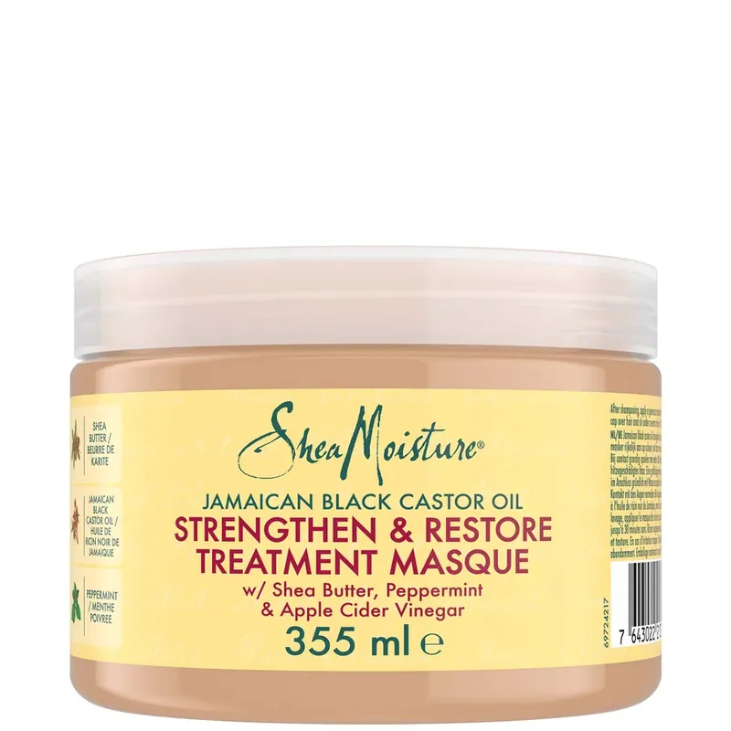 Shea Moisture Jamaican Black Castor Oil Strengthen, Grow & Restore Treatment Masque 340g Garantierte Lieferung