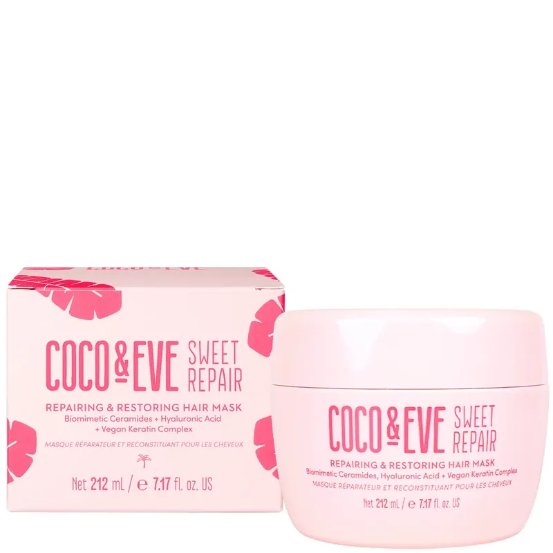 Coco & Eve Sweet Repair Reparierende und Wiederherstellende Haarmaske 212 ml Weltweiter Versand