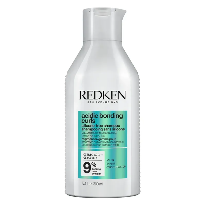 Rabatt Redken Acidic Bonding Concentrate Curls Silikonfreies Shampoo für geschädigte Locken und krauses Haar 300 ml