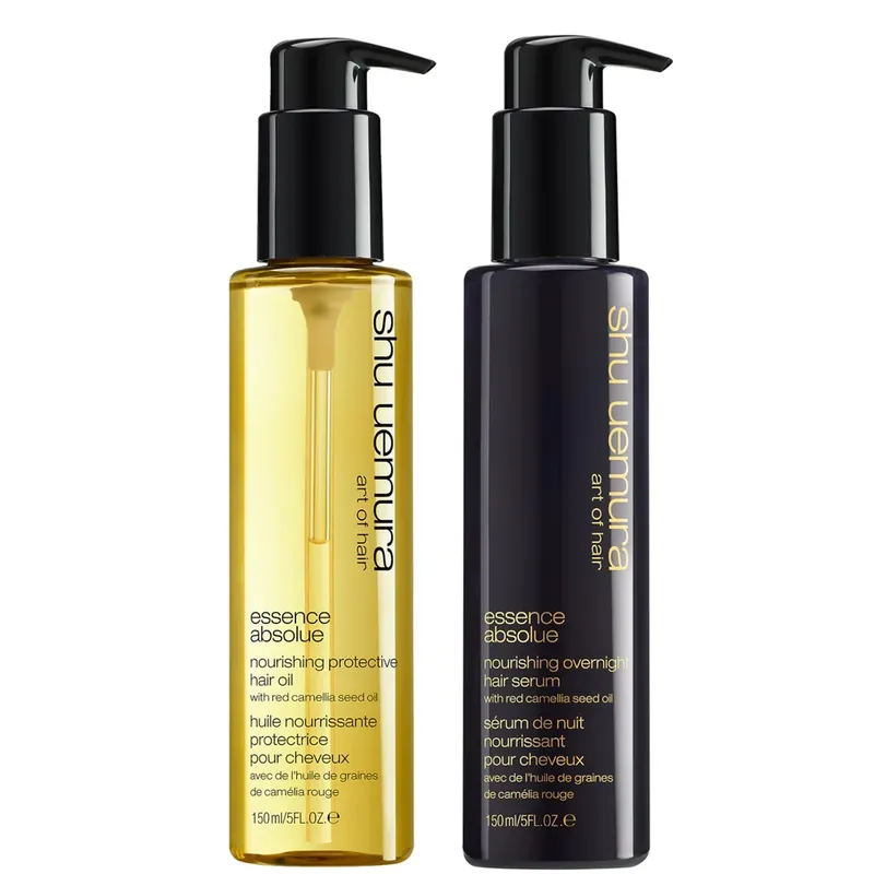 Shu Uemura Art of Hair Essence Absolue Oil and Essence Absolue Overnight Serum Duo for Hair Protectection Top-Angebot