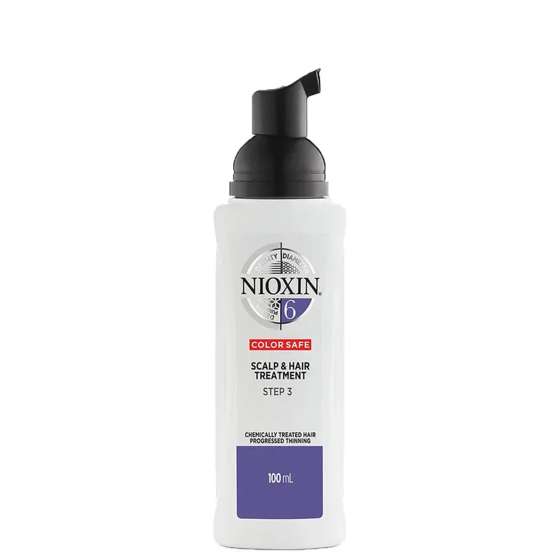 Limited Edition NIOXIN 3-Part System 6 Kopfhaut- und Haarbehandlung für chemisch behandeltes Haar mit fortgeschrittener Ausdünnung 100 ml
