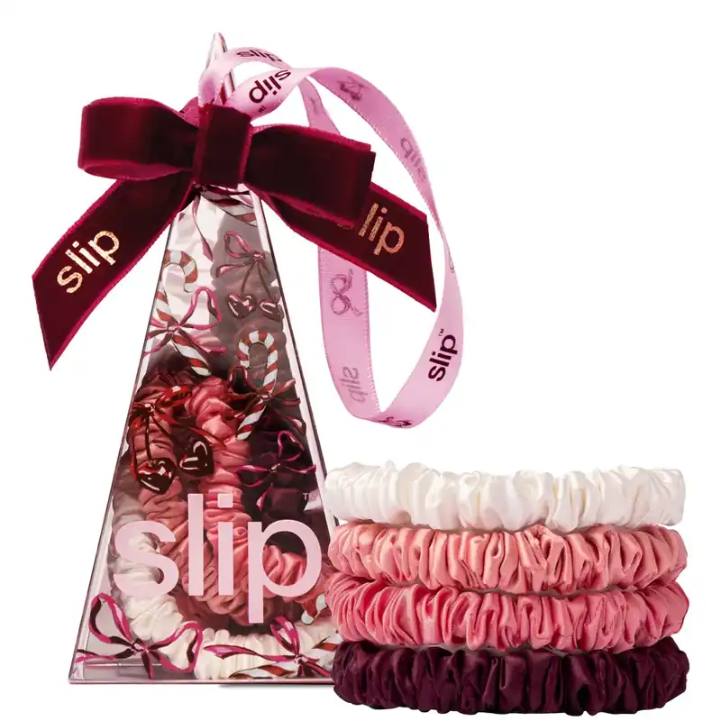 Slip Pure Silk Skinny Scrunchie Ornament - Candy Cane Begrenztes Angebot