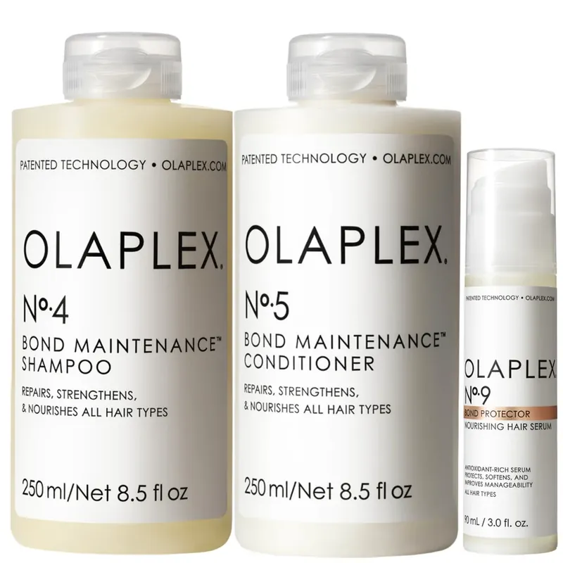Mengenrabatt Olaplex Nourished Hair Essentials - No.4, No.5 and No.9