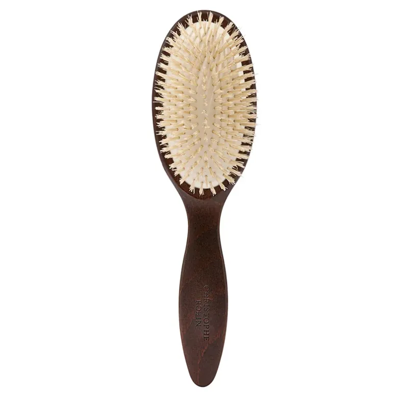 Großhandel Christophe Robin Detangling Hairbrush with Natural Boar-Bristle and Wood