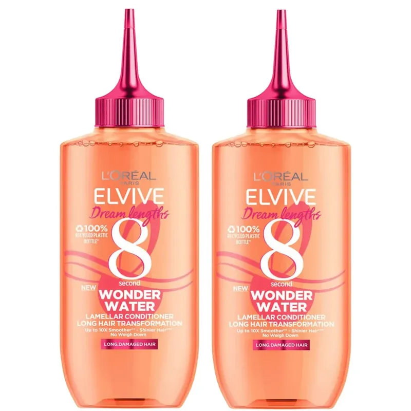L'Oréal Paris Elvive Dream Lengths Wonder Water 8 Second Hair Treatment 200ml Duo Markenprodukt