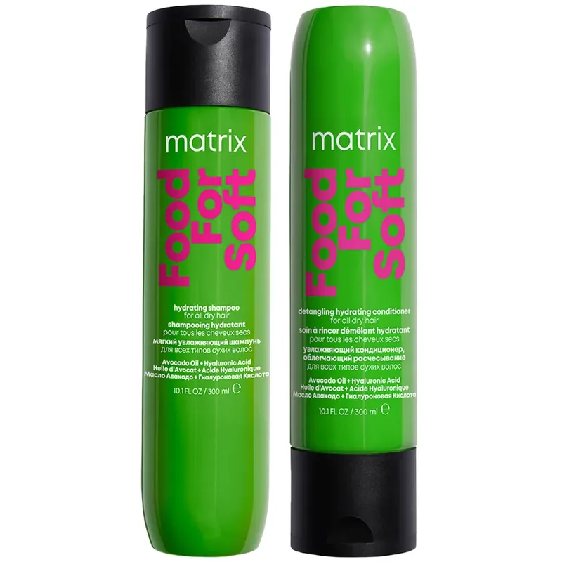 Preis Gesenkt Matrix Food for Soft Hydrating 300ml Shampoo and Conditioner with Avocado Oil and Hyaluronic Acid for Dry Hair Duo