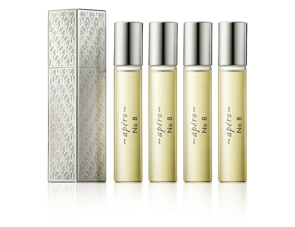 Lengling Apéro - No 8 Travel Deluxe Set (4 x 8 ml) Garantierte Lieferung