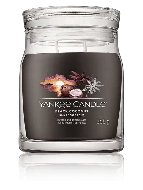 Großhandel Yankee Candle Signature Black Coconut (368 g)