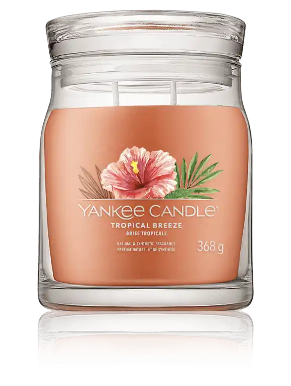 Yankee Candle Signature Tropical Breeze (368 g) Schneller Versand