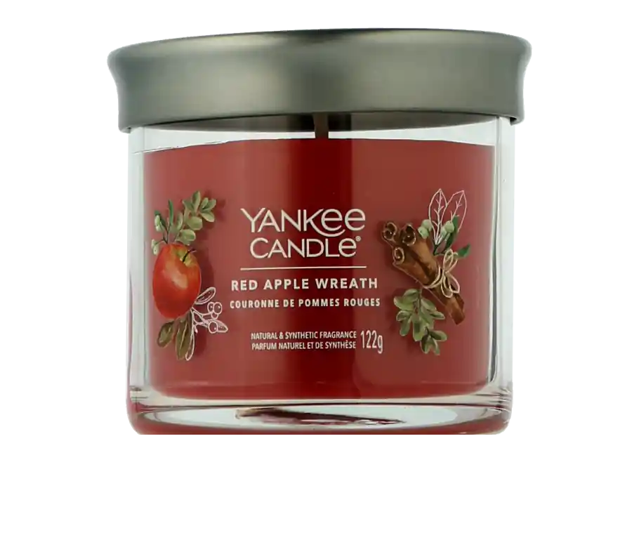 Yankee Candle Signature Tumbler Red Apple Wreath (122 g) Geprüft