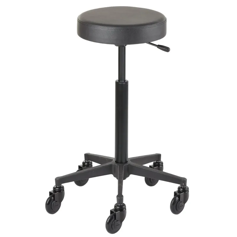 Solange Der Vorrat Reicht Efalock Rollhocker Clic Tec Round schwarz M