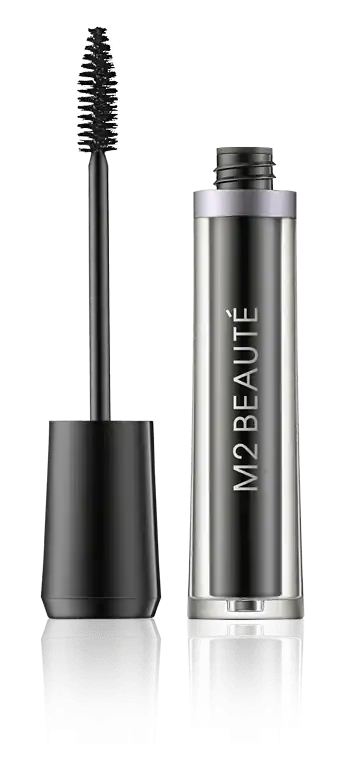 Jetzt Bestellen M2 Beauté Black Nano Mascara Nutrition & Natural Growth Haarwachstum fördernde Mascara (6 ml)