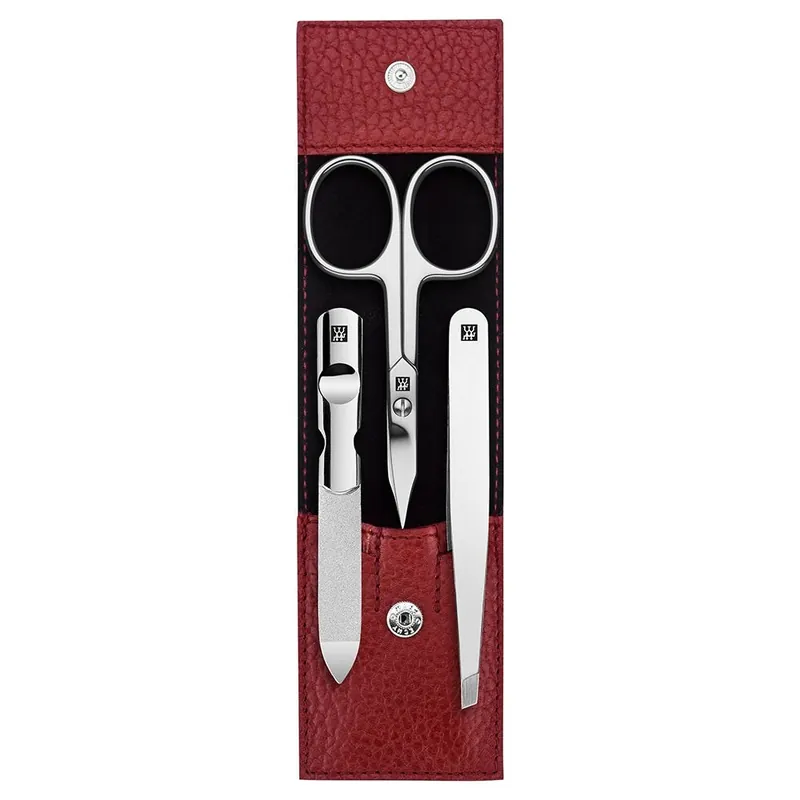 Zwilling Classic Maniküre Set 3-teilig in Rot Highlight