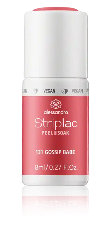 Alessandro Striplac Peel or Soak 131 Gossip Babe (8 ml) Kostenloser Rückversand