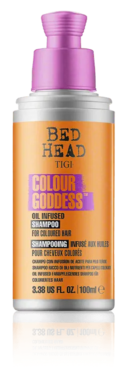 Tigi Bed Head Colour Goddess Oil Infused Shampoo for Coloured Hair (100 ml) Letzte Chance