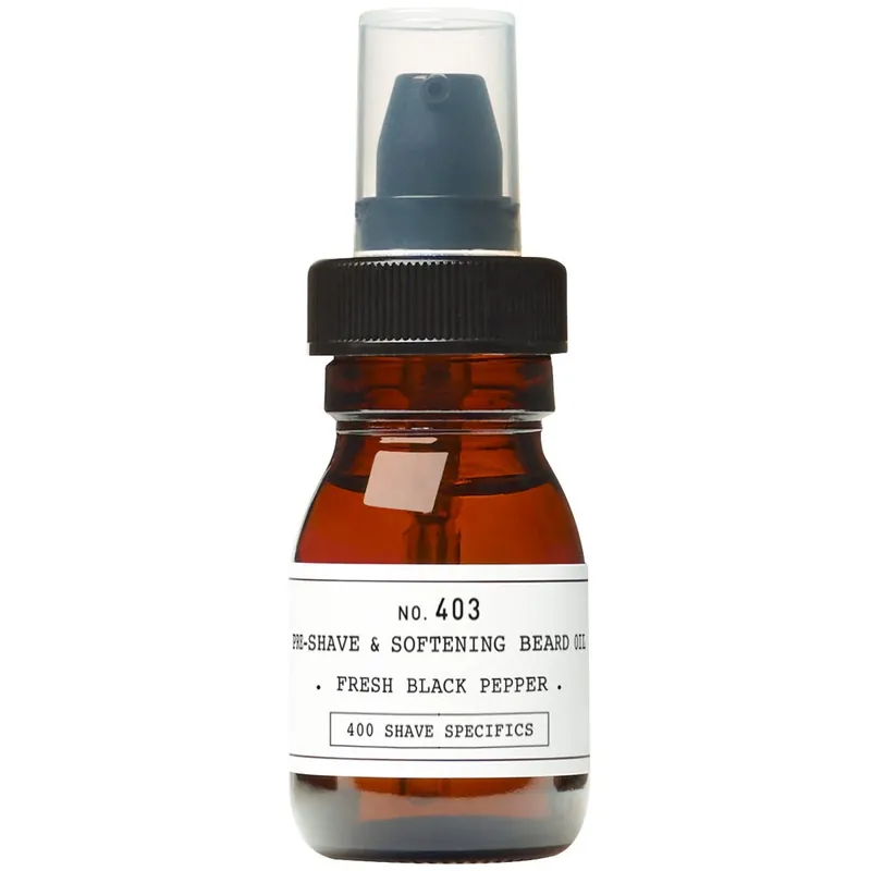 DEPOT 403 Pre-Shave & Softening Beard Oil Fresh Black Pepper 30 ml Aktuell