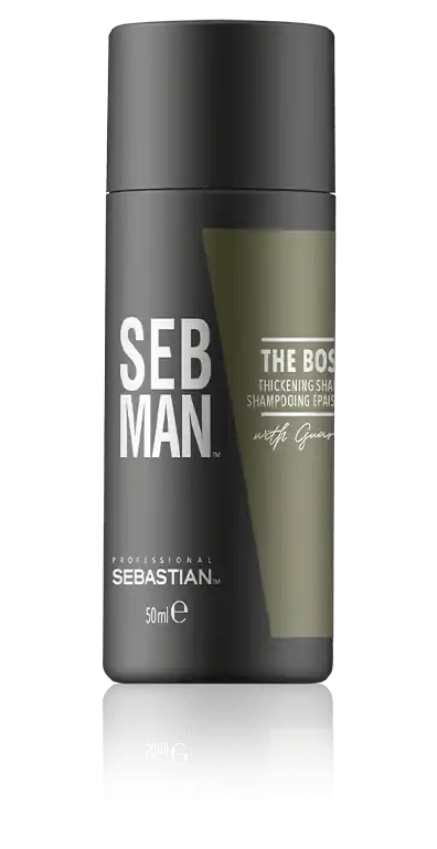 SEB MAN Care The Boss Thickening Shampoo (50 ml) Neu Im Sortiment