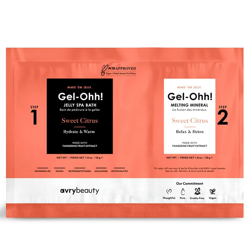 AvryBeauty Gel-Ohh! Jelly Spa Bath Sweet Citrus Mengenrabatt