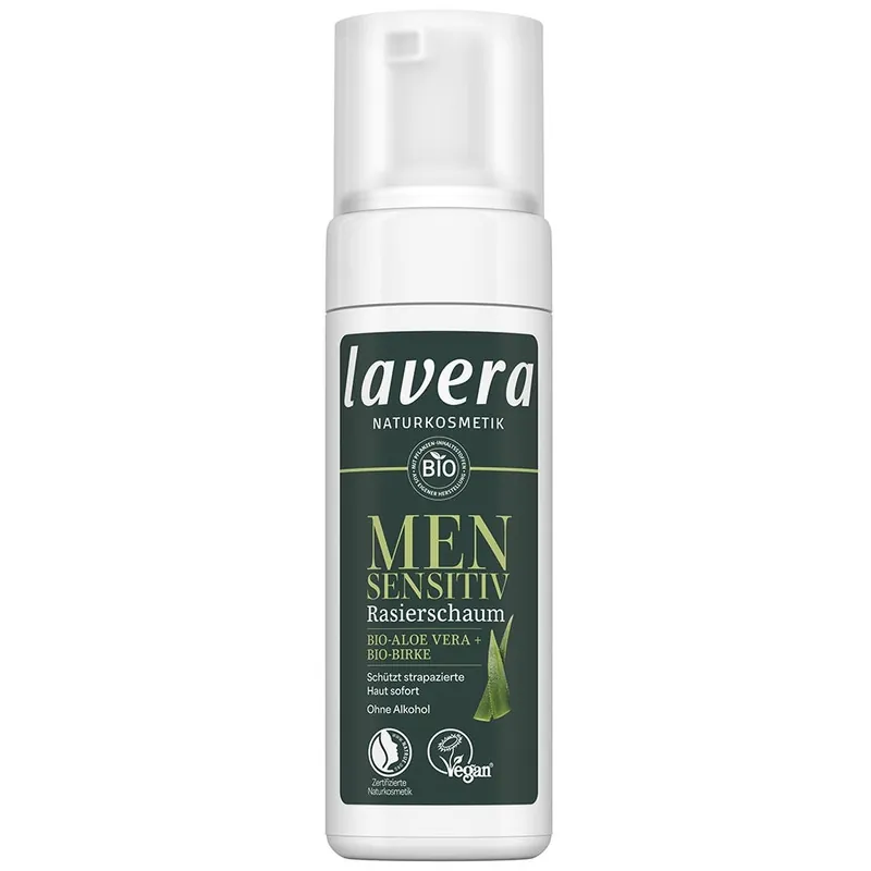 Markenware Lavera Men Sensitiv Rasierschaum 150 ml