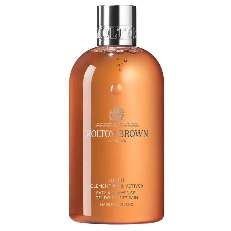 Molton Brown Sunlit Clementine & Vetiver Bath & Shower Gel 300 ml Preisreduziert