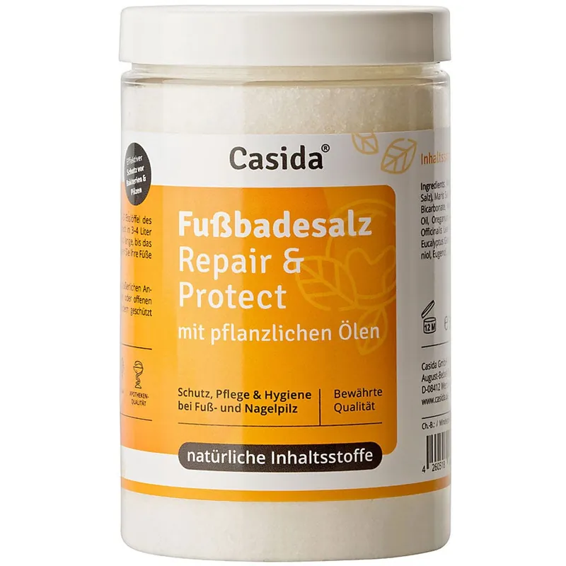 Jetzt Bestellen Casida Fußbadesalz Repair & Protect 375 g