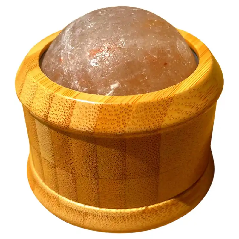 Markenprodukt YÙ Beauty Salzball mit Bambus-Massager
