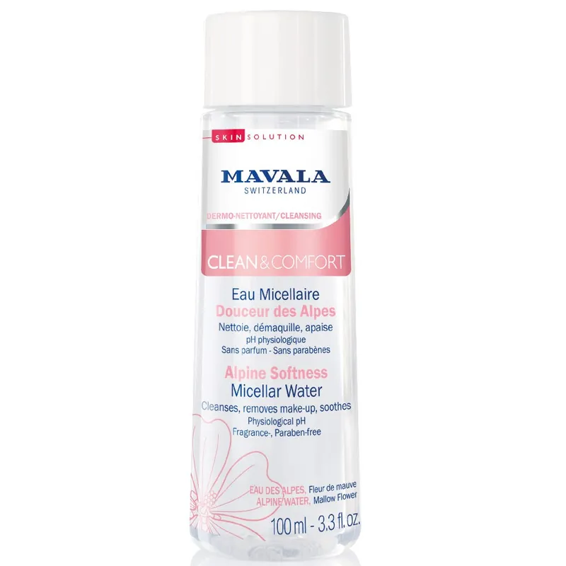 Sale Mavala Clean Comfort Sanftes Alpen Mizellarwasser 100 ml