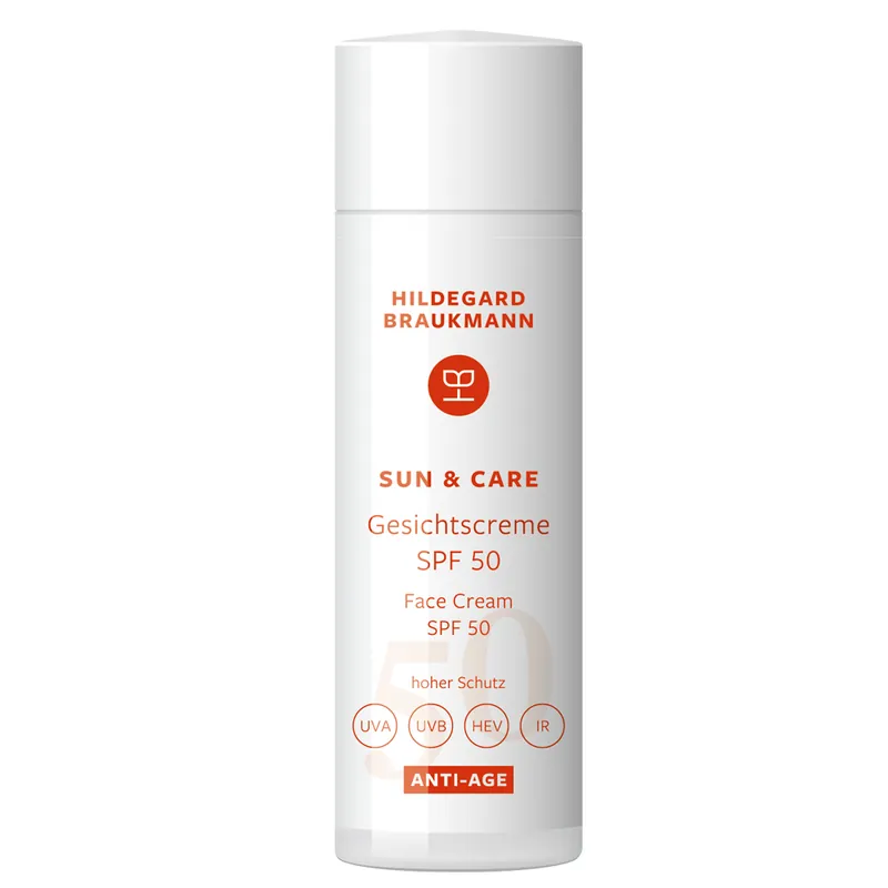Meistverkauft Hildegard Braukmann Sun & Care Anti-Age Gesichtscreme SPF 50 50 ml
