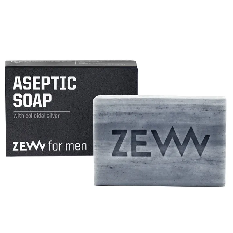 ZEW for Men Aseptic Soap with Colloidal Silver 85 ml Rabatt