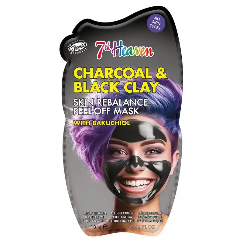 Abverkauf 7th Heaven Charcoal Clay Peel-Off 10 ml